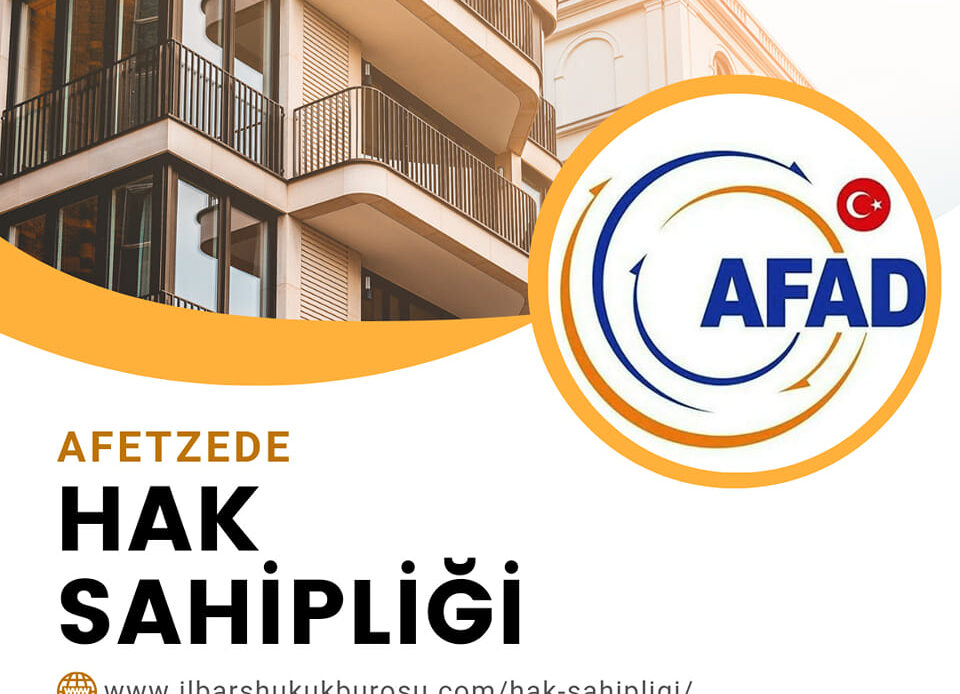 Afad Hak Sahipliği